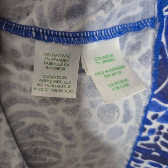 Lilly Pulitzer Sophie Dress Taverna Tiles UPF 50 Resortwear Preppy Size XS - Picture 5 of 5